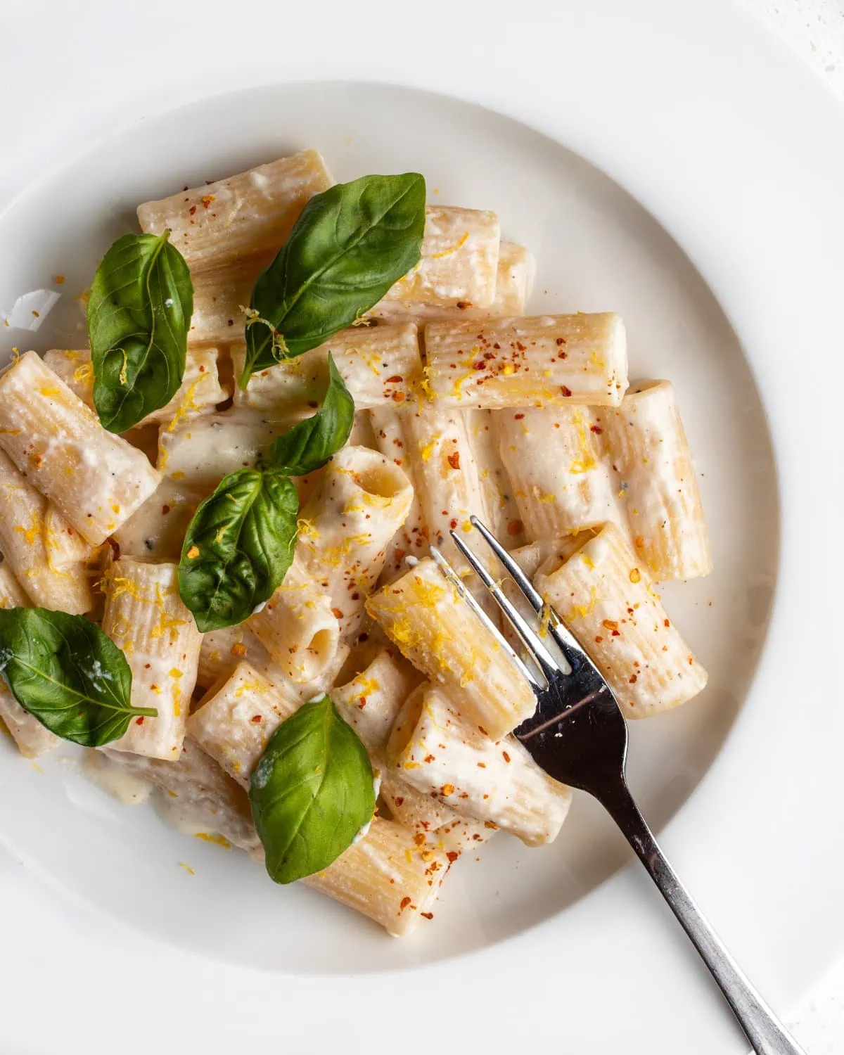 Quick and Easy Lemon Ricotta Pasta