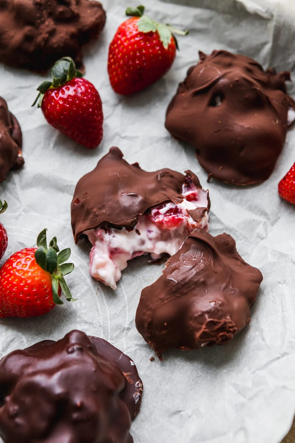 19. Chocolate-Covered Strawberry Yogurt Clusters