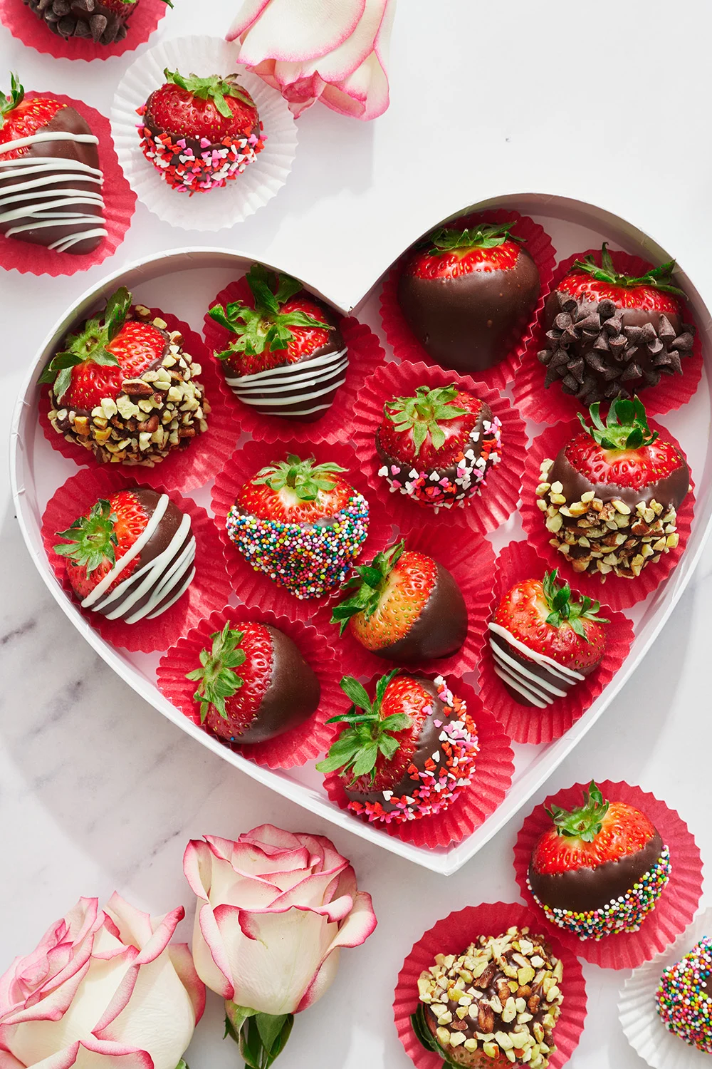 Flawless Chocolate-Covered Strawberries for Valentine's Day