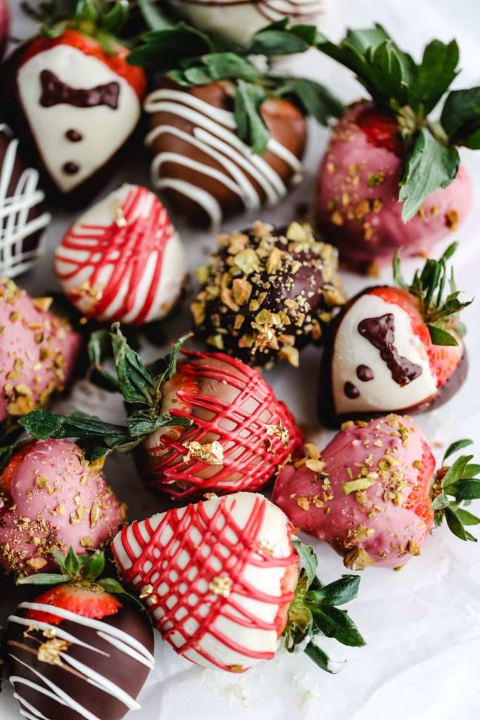 Classic Chocolate-Covered Strawberries for Valentine's Day Elegance