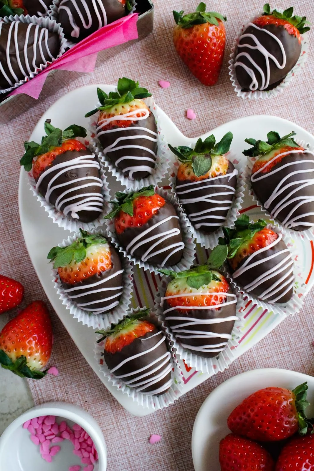 Decadent Chocolate-Dipped Strawberries for Valentine's Day
