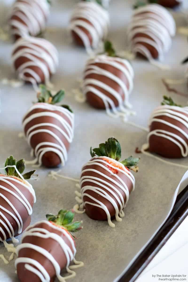 Gourmet Chocolate-Covered Strawberries for Valentine's Day
